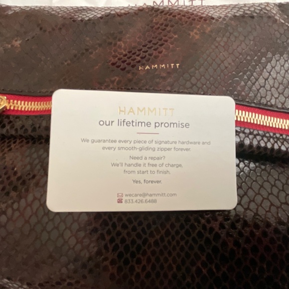 •Hammitt VIP Med-Painted Rattle Print Crossbody Clutch Bag NWT - Picture 7 of 16